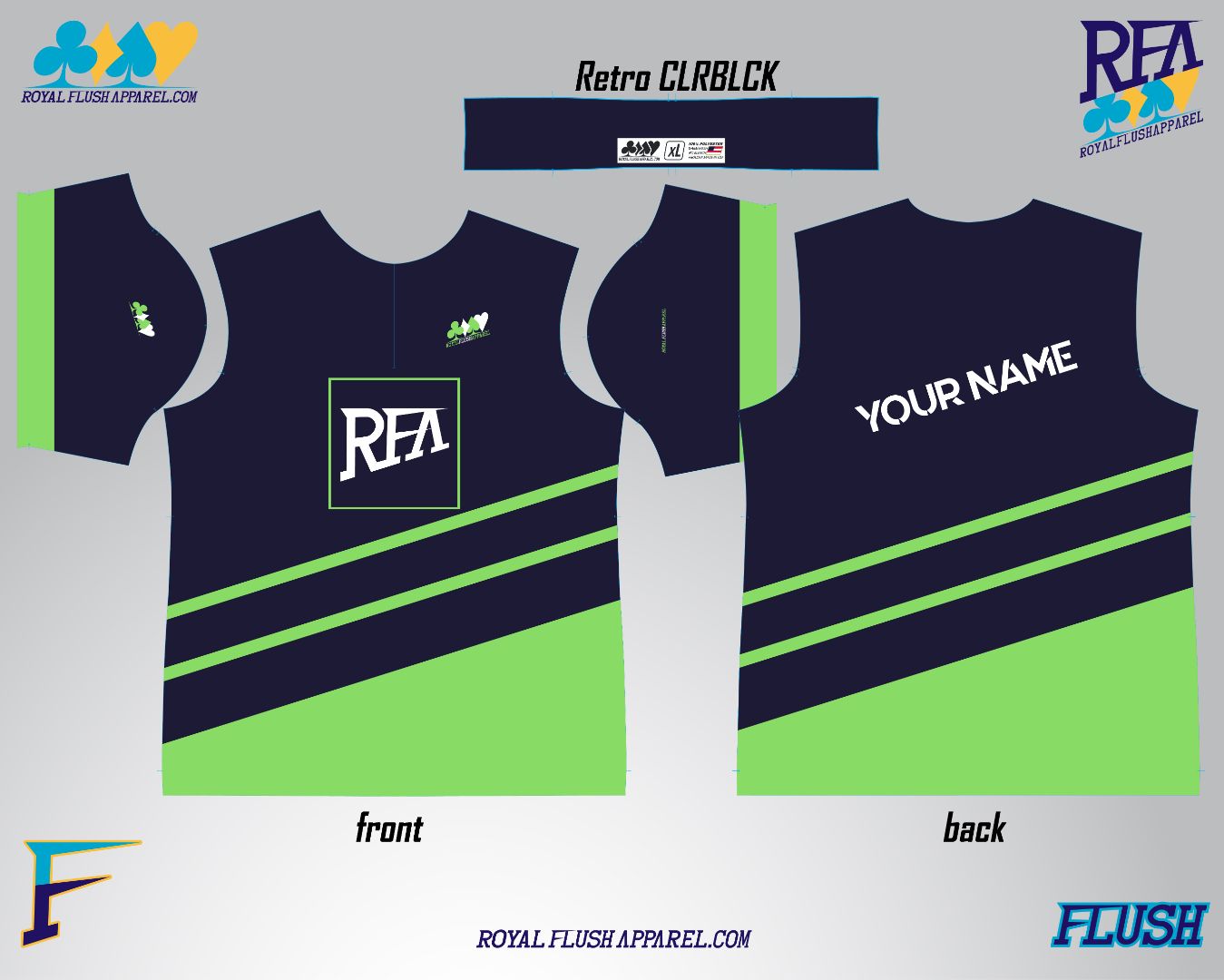 Retro Color Block Jersey